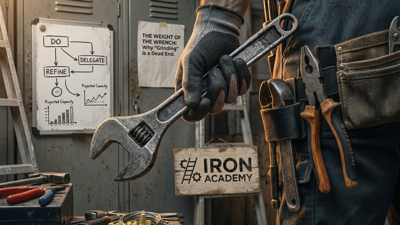 THE WEIGHT OF THE WRENCH: Why “Grinding” is a Dead End