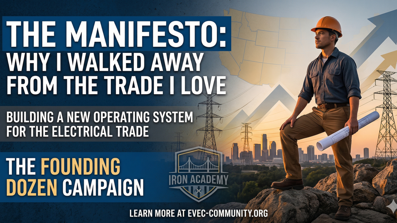 The Manifesto: Why I Walked Away From the Trade I Love